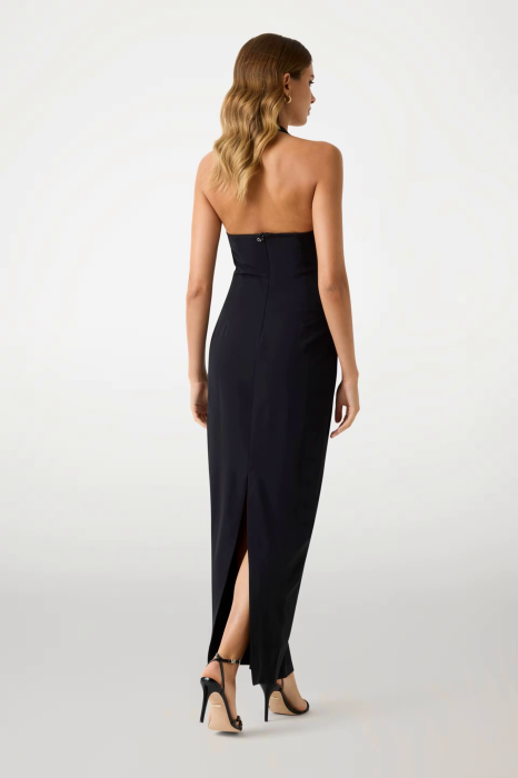 Guess Long, Form-Fitting Women's Dress with Halter Neckline W5PK1P [2]