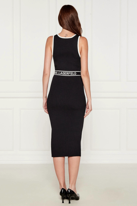 Rochie dama midi cu accente contrastante Karl Lagerfeld A3W1303 [2]