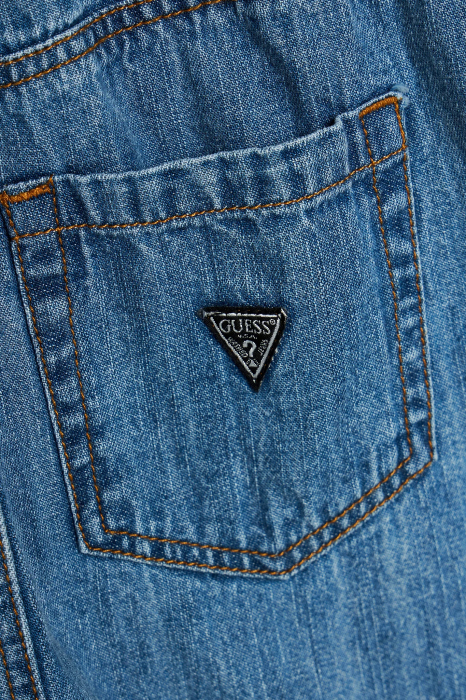 Rochie din denim guess J1YK15 [3]