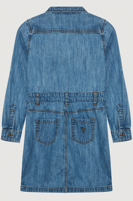 Rochie din denim guess J1YK15 [2]