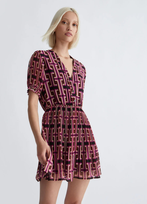 Rochie mini cu volane Liu Jo WF3185T4050 [3]