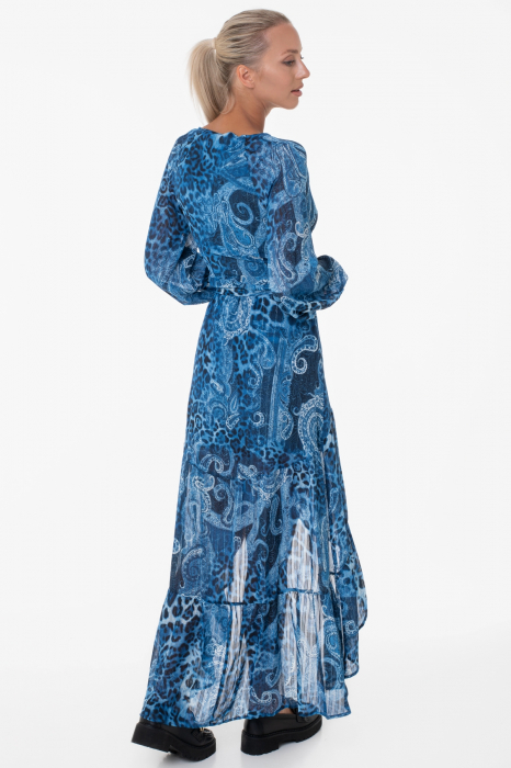 Guess asymmetric dress with paisley print W3YK48 [2]