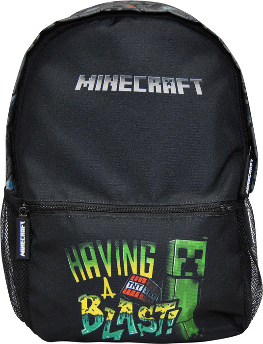 Rucsac Minecraft having a tnt blast [1]