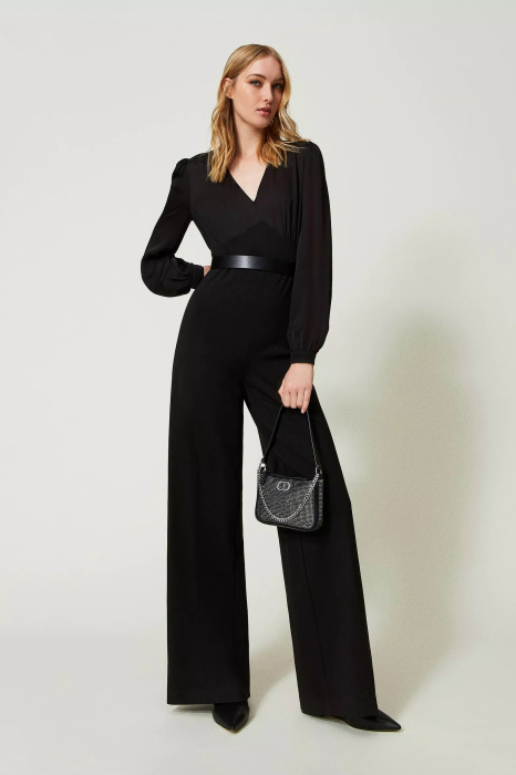 Salopeta dama lunga cu pantaloni largi Twinset 241TP2190 [3]