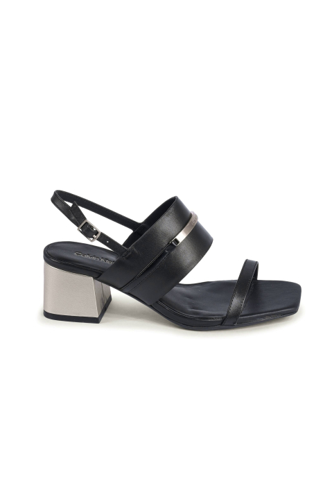 Sandale Calvin Klein Heel Sandal 45 Met Bar Lth HW0HW02012 [1]