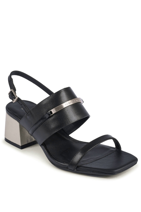 Sandale Calvin Klein Heel Sandal 45 Met Bar Lth HW0HW02012 [4]