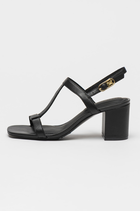 Sandale Leather Tommy Hilfiger Block Heel Sandal FW0FW08532 [1]