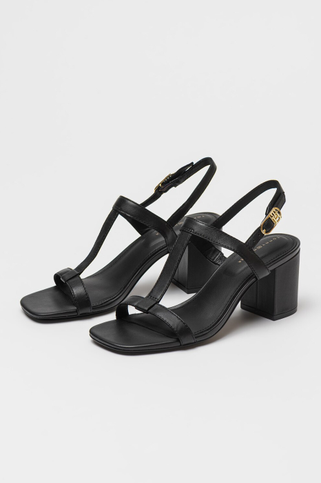 Sandale Leather Tommy Hilfiger Block Heel Sandal FW0FW08532 [6]