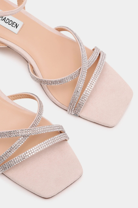 Steve Madden Women's Suede Sandals with Rhinestones 11003037135 [5]