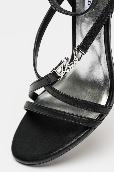 Sarabande Karl Lagerfeld Leather Stiletto Sandals kl30906s [8]