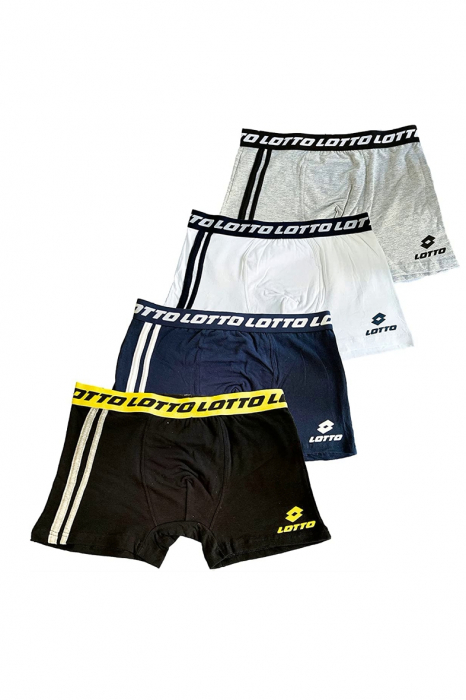 Set 6 Boxeri barbati Lotto LB1011, Multicolor [1]