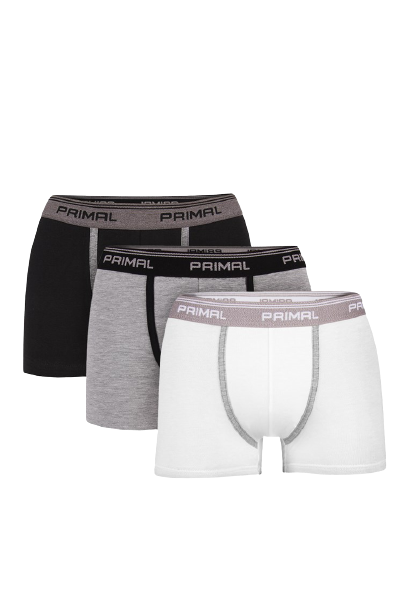 Set 3 Boxeri barbati Primal, Multicolor, Marime M [1]