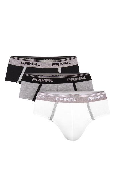 Set 3 chiloti barbati Primal, Multicolor, Marime M [1]