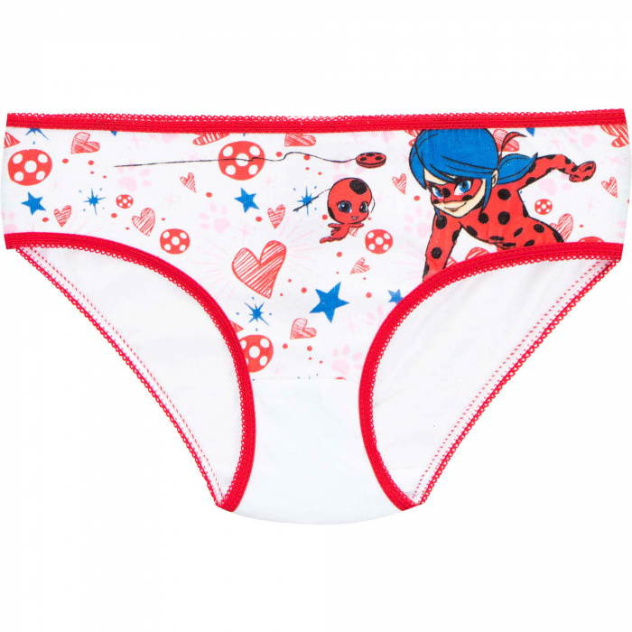 Set 3 chiloti fete, Miraculous Ladybug, Multicolor,marime 4/5 ani [4]