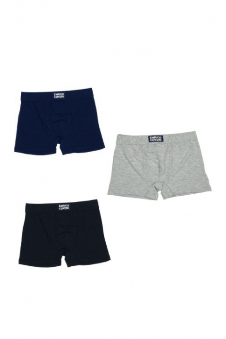 Set 3 perechi boxeri baieti Enrico Coveri, Multicolor, 5/6 ani [1]