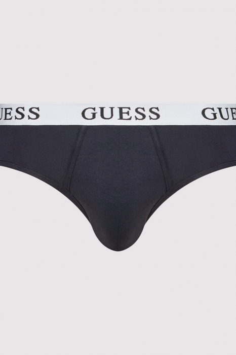 Set 3 perechi slip Guess cu banda logo elastica [7]
