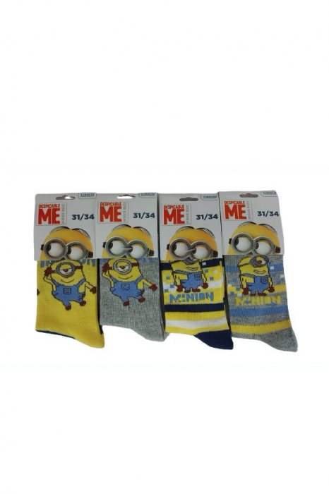 Set 4 sosete copii Minions PH4705 [1]
