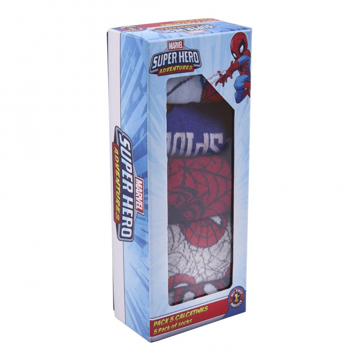 Set 5 sosete baieti Spiderman [2]