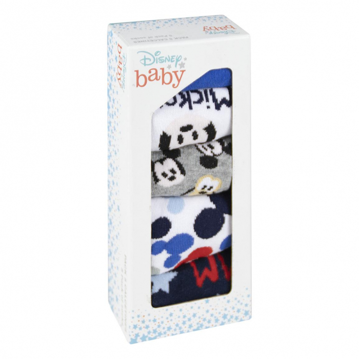 Set 5 Sosete bebe Mickey Mouse [2]