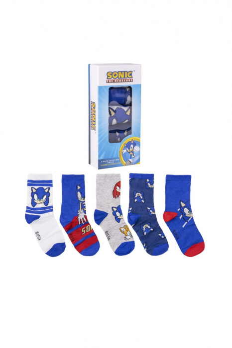 Set 5 sosete copii sonic 2900001538 [1]