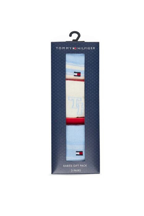 Set 3 perechi șosete scurte copii Tommy Hilfiger 701236342 [5]