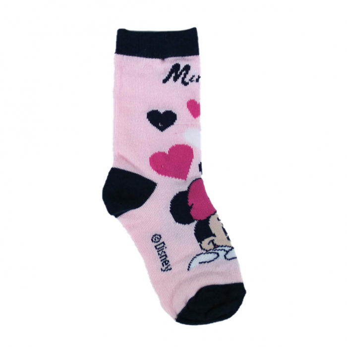 Set 5 sosete fete Minnie Mouse,Multicolor, Marime 25/30 [4]