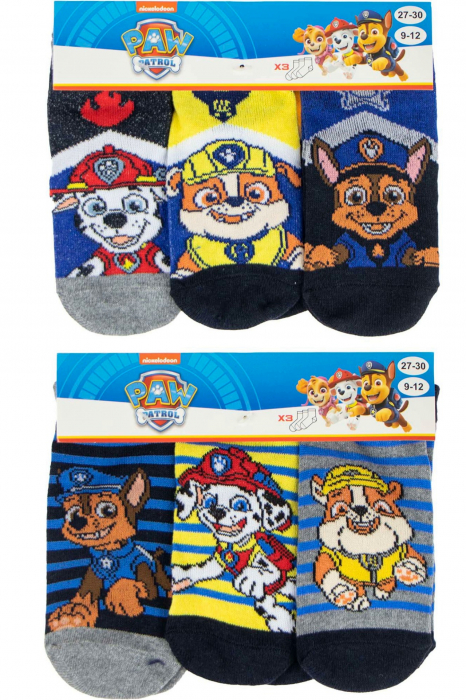 Set 6 sosete baieti Paw Patrol - Patrula Catelusilor [1]
