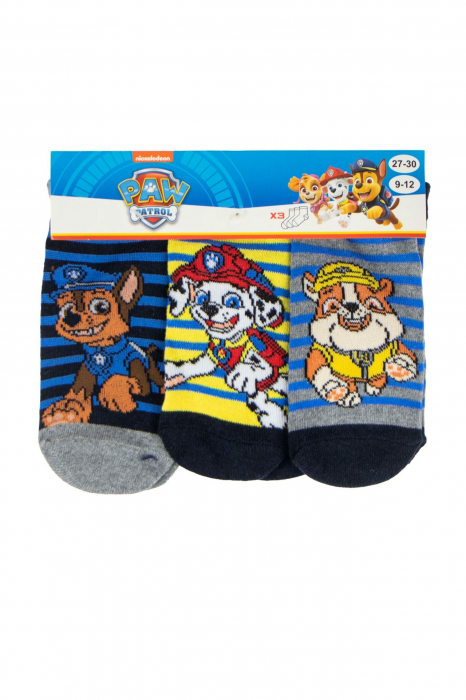 Set 6 sosete baieti Paw Patrol - Patrula Catelusilor [2]
