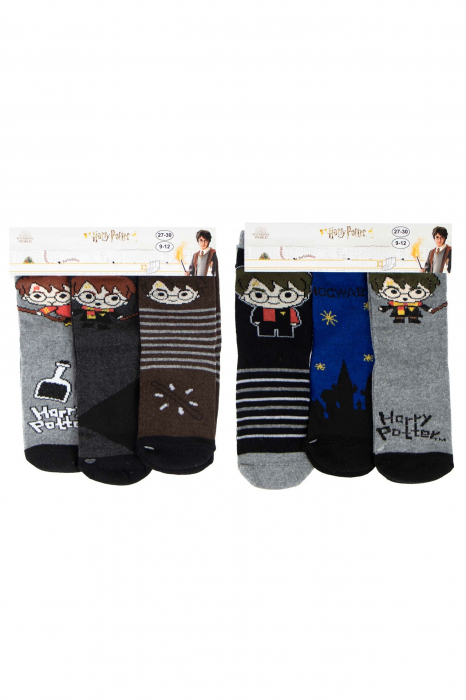 Set 6 sosete baieti Harry Potter [1]