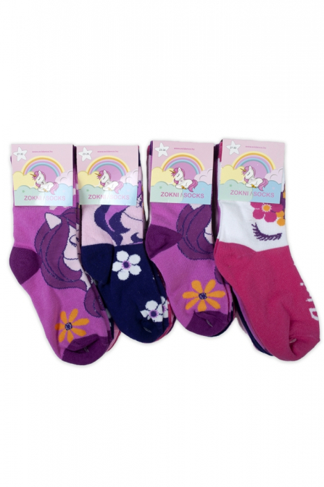 Set 6 sosete copii unicorn UNI-NORSO-0122 [1]