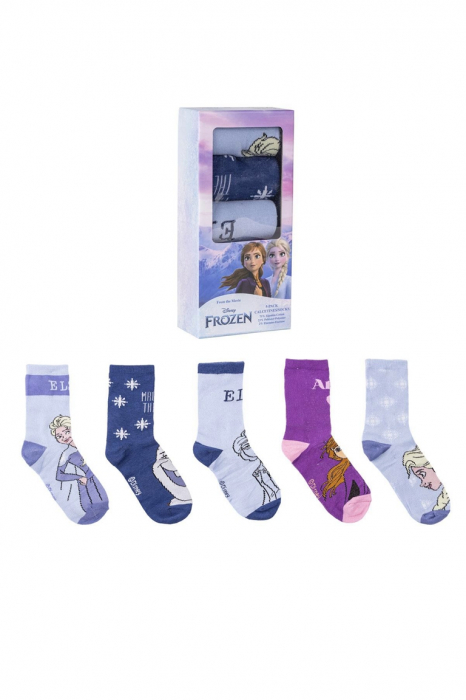Set 5 sosete copii Frozen 2900001541 [1]