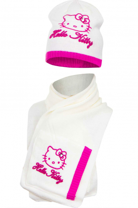 Set caciula si fular Hello Kitty H11F4048 [1]