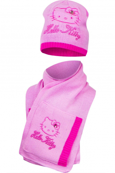 Set caciula si fular Hello Kitty H11F4048 [1]