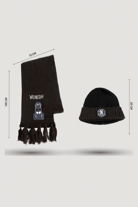 Wednesday Hat and Scarf Set 2200010288 [3]