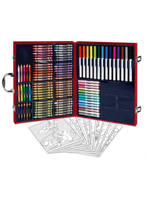 Set Complet pentru Desenat si Pictat Pokemon Crayola, 115 de Elemente [3]