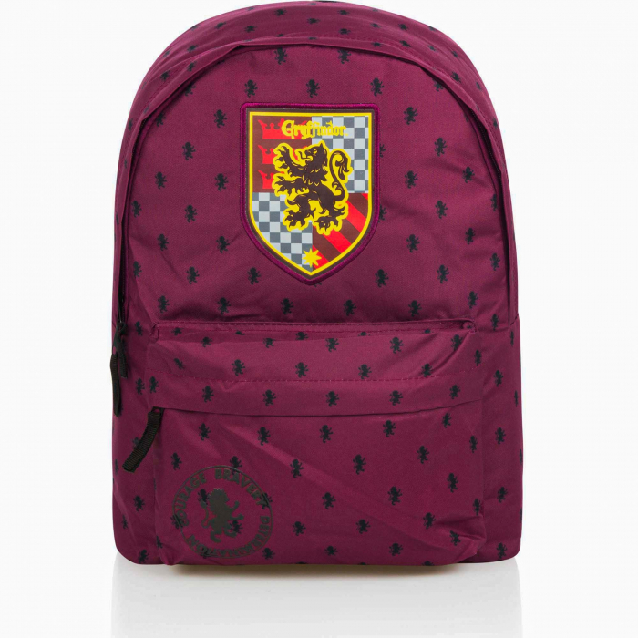 Set Harry Potter compus din ghiozdan si penar, visiniu cu negru [4]
