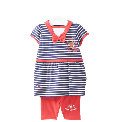 Set imbracaminte fete , Lee Cooper ,Rosu, 6 luni [1]