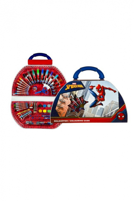 Set pictura si desen Gentuta Spiderman pentru desen cu 50 piese [2]