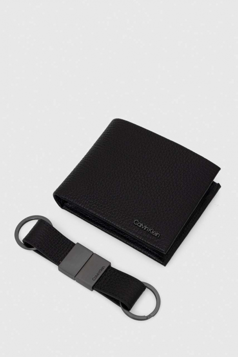 Set portofel si breloc Calvin Klein Gs Minimalism Bifold K50K511023 [4]