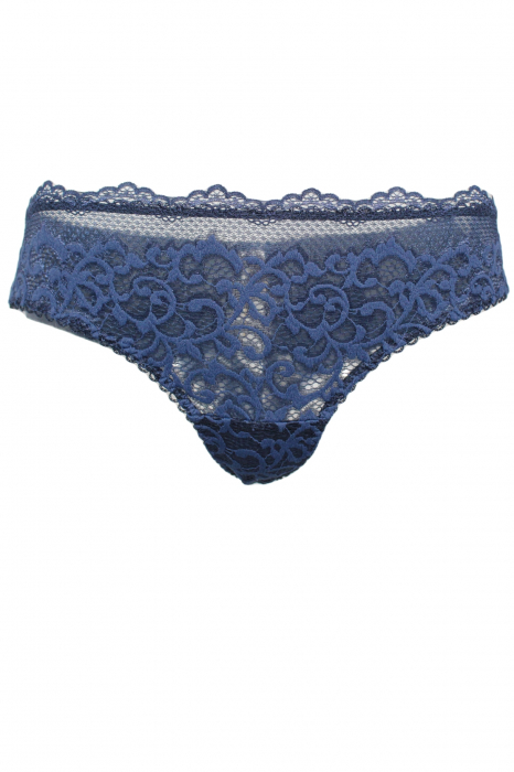 Set sutien si chiloti Sì è Lei, albastru, 75C EU [2]