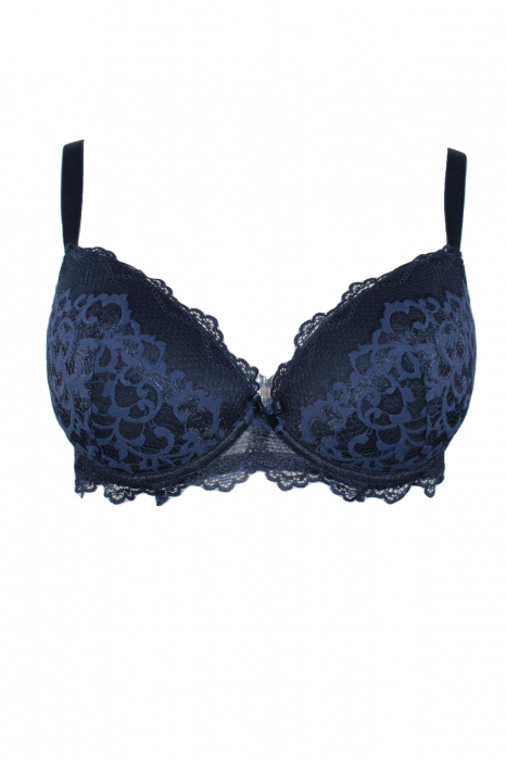Set sutien si chiloti Sì è Lei, albastru, 85C EU [6]