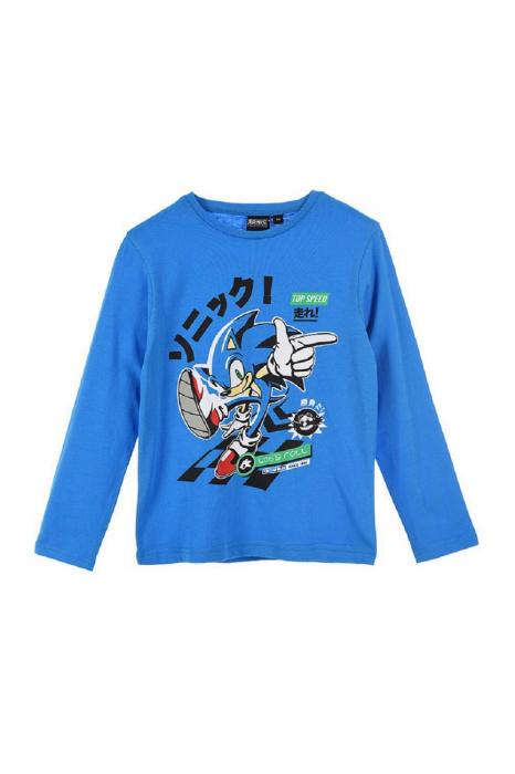 Tricou baieti Sonic cu maneca lunga HW1183 [1]