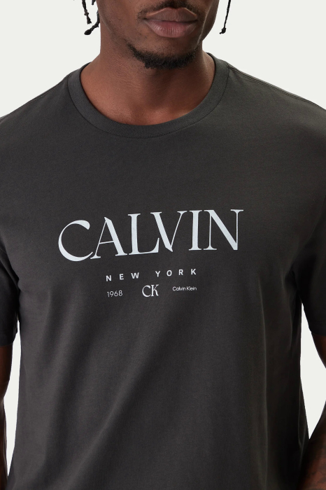 Tricou barbati Calvin Klein LV04RE807G cu logo Calvin New York [4]