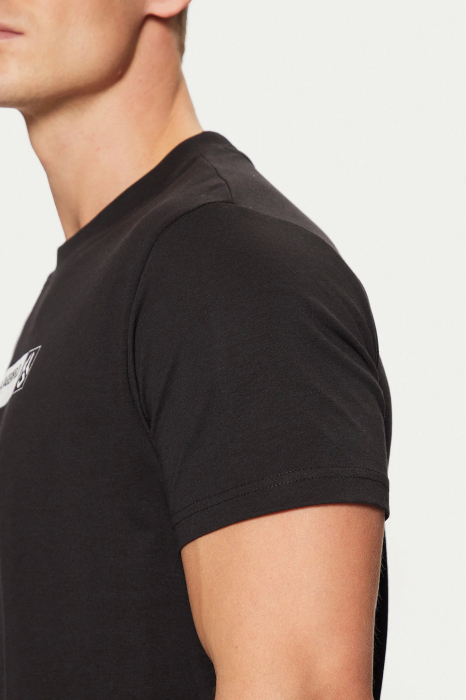 Tricou bărbați Karl Lagerfeld Jeans negru cu logo frontal A1M17112 [5]