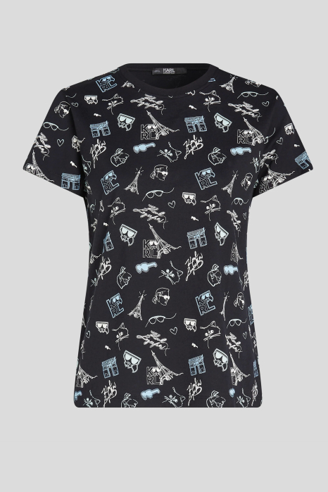 Tricou Dama Karl Lagerfeld Aop Karl Whimsical [5]