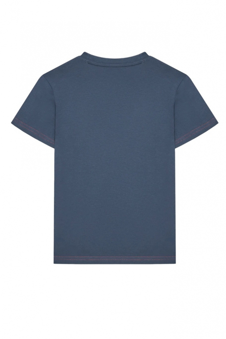Tricou guess din bumbac cu imprimeu grafic si logo [2]