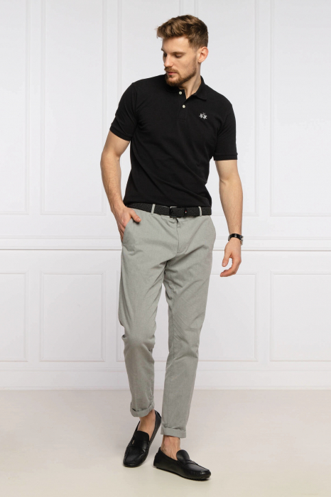 Tricou polo din bumbac si material pique BPMP01 [3]