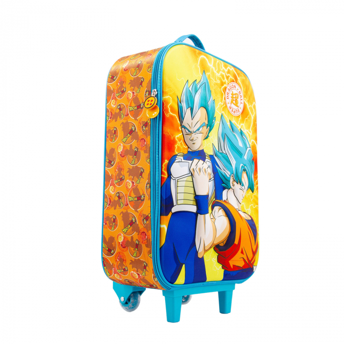 Troler Dragon Ball Orange Soft 3D,33  X 47  X 17 cm [2]