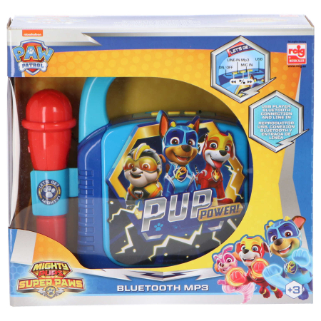 Aparat Karaoke portabil cu 1 microfoane Paw Patrol [1]