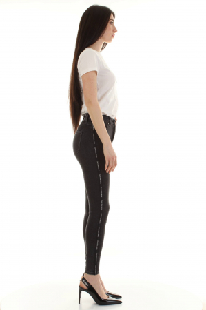 Blugi Calvin Klein Jeans J20J217874 Czarny Skinny Fit [6]